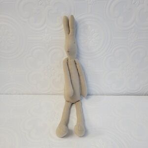 Maileg Bunny Doll Plush Toy Beige Tan Brown Pink Nose Danish Design 19" Retired